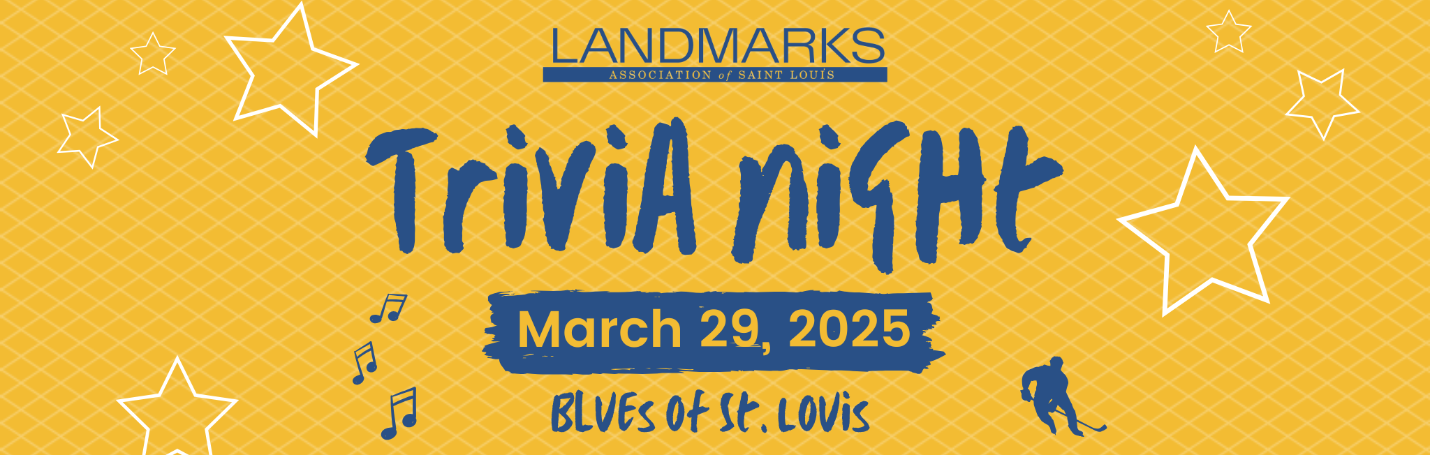 2025 Landmarks Trivia Night banner