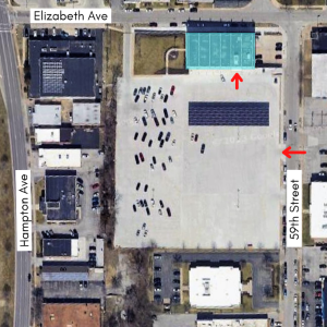 IBEW event parking map