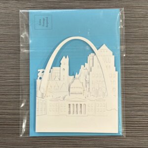 Die-Cut Card - St. Louis Skyline